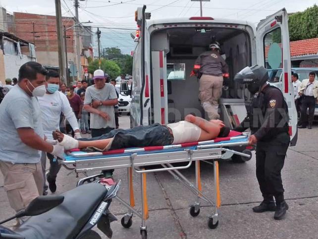 Hieren A Hombre Con Arma Blanca En Ri A