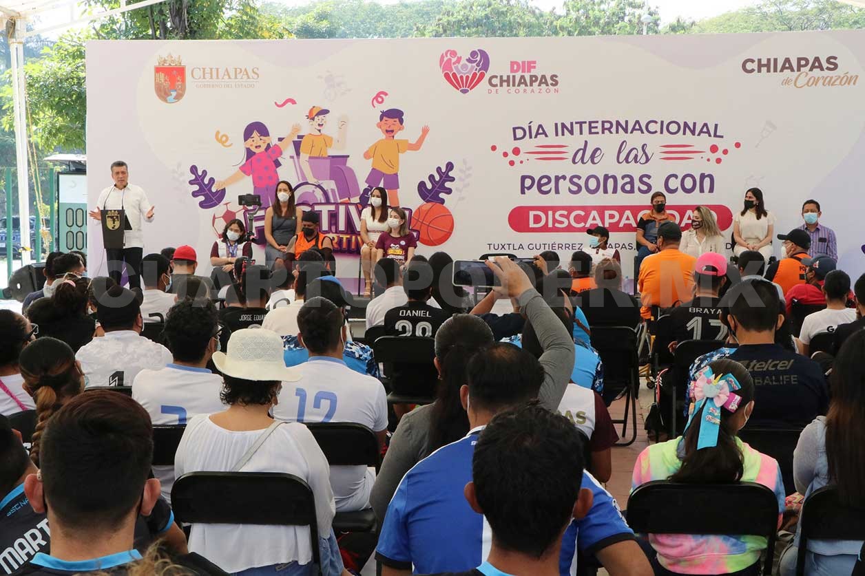 Inaugura Festival Deportivo De Personas Discapacitadas