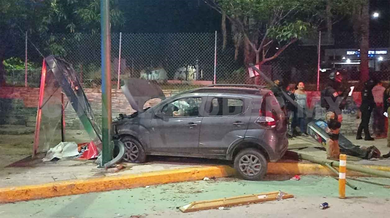 Accidente En Bulevar Deja A Tres Personas Lesionadas