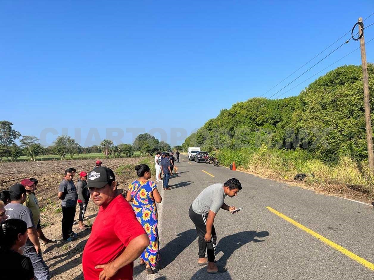 Muere Conductor De Motocicleta En Carretera