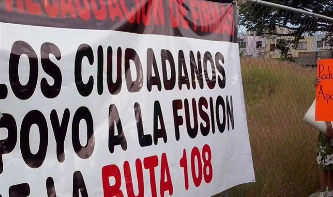 Vecinos y usuarios de la Ruta 108 apoyan su funcionamiento. CP