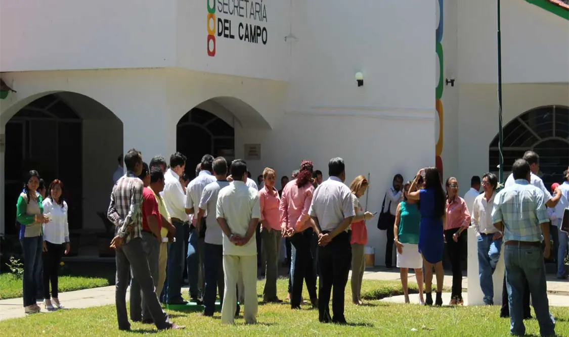 Autoridades de Protección Civil continúan labores de concientización a la población sobre sismos. CP