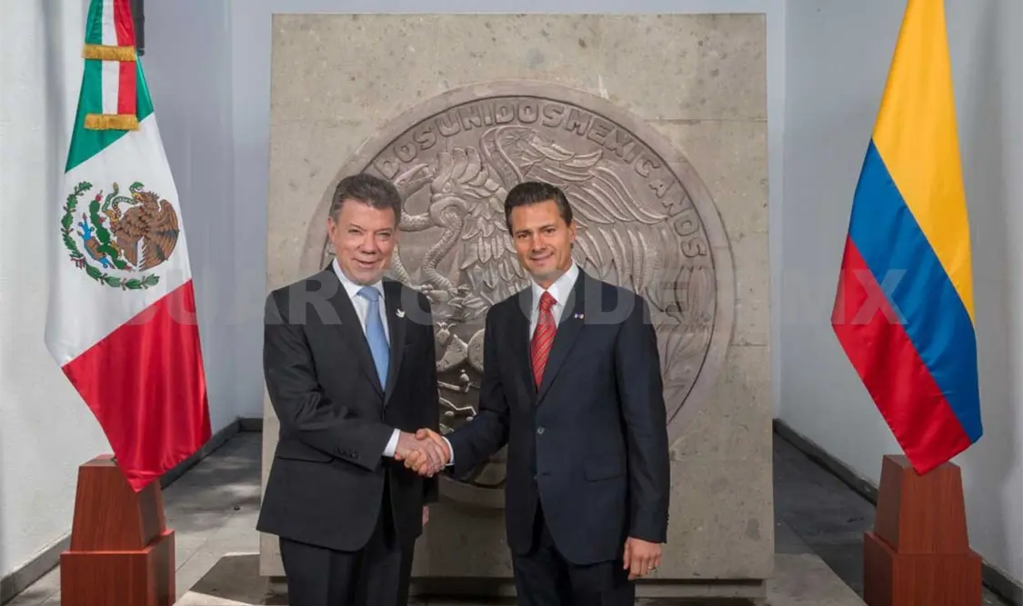 En su mejor momento, relación México-Colombia