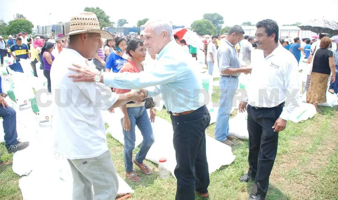 Fortalecen sector agrícola en Tuxtla Chico y Metapa