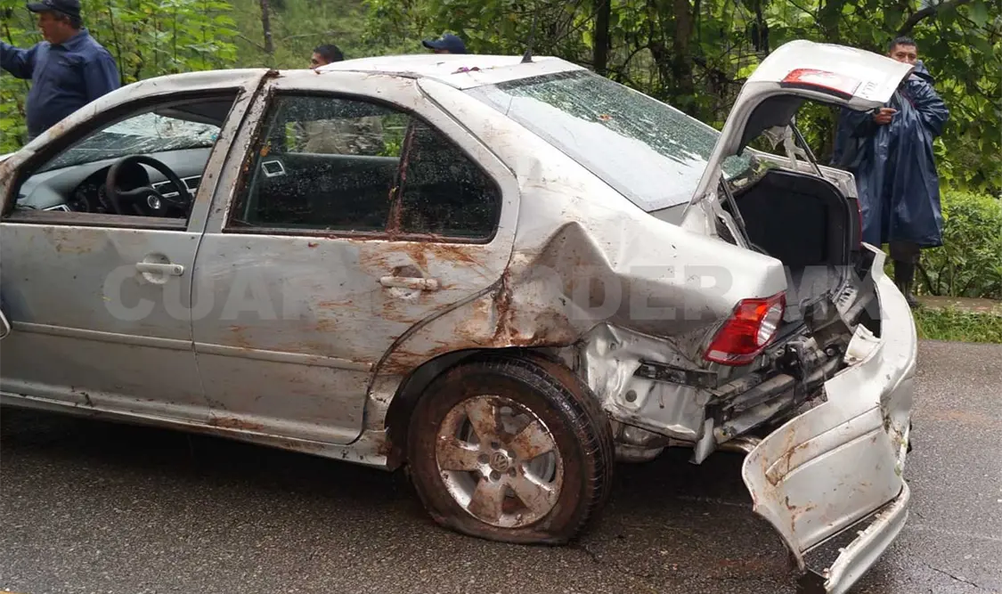 Muere contratista en accidente carretero