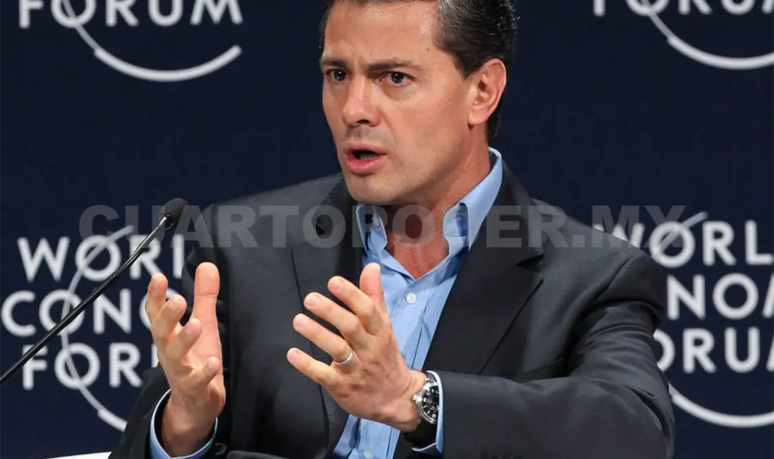 Participación del presidente Peña Nieto durante el Foro Económico Mundial. Agencias