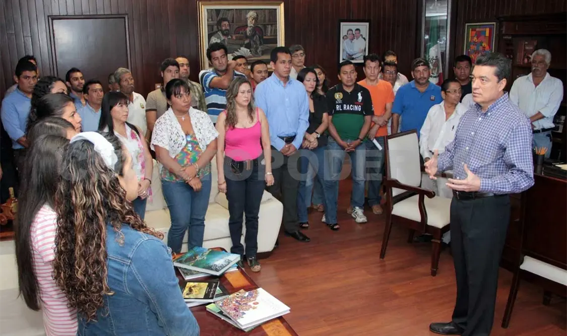 Rutilio Escandón Cadenas, magistrado presidente del Poder Judicial del estado. Cortesía