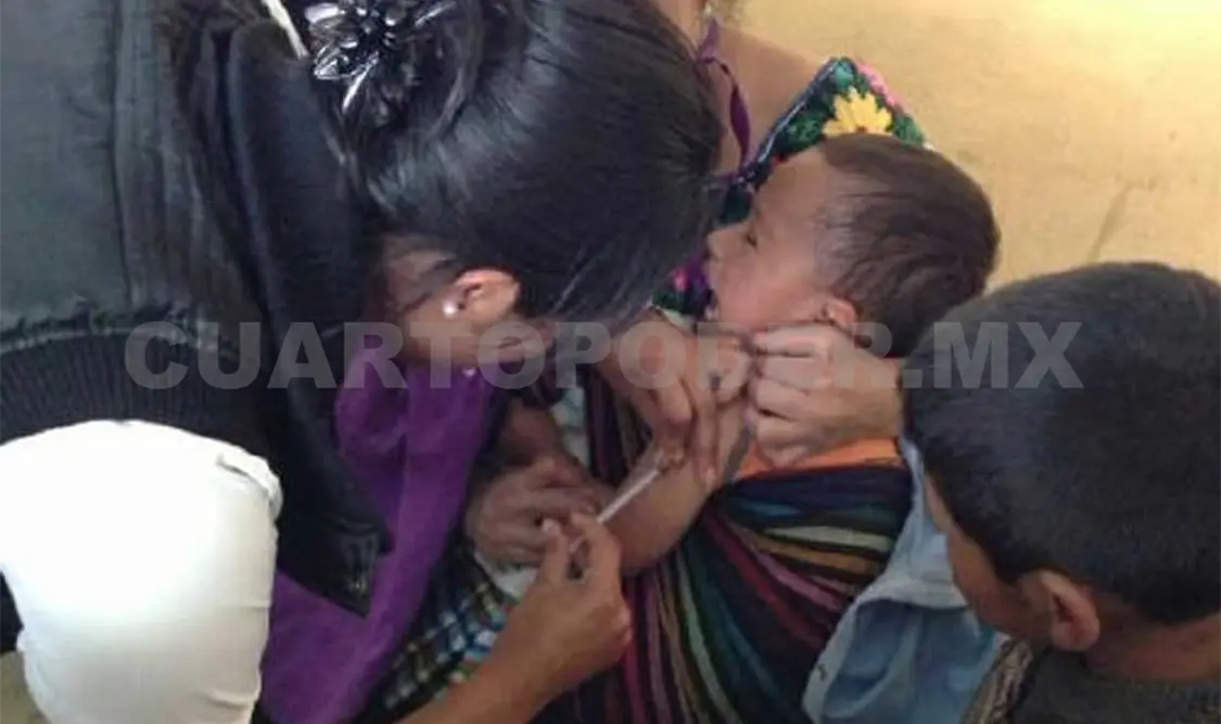 La Secretaría de Salud garantiza la atención médica de los infantes afectados. CP