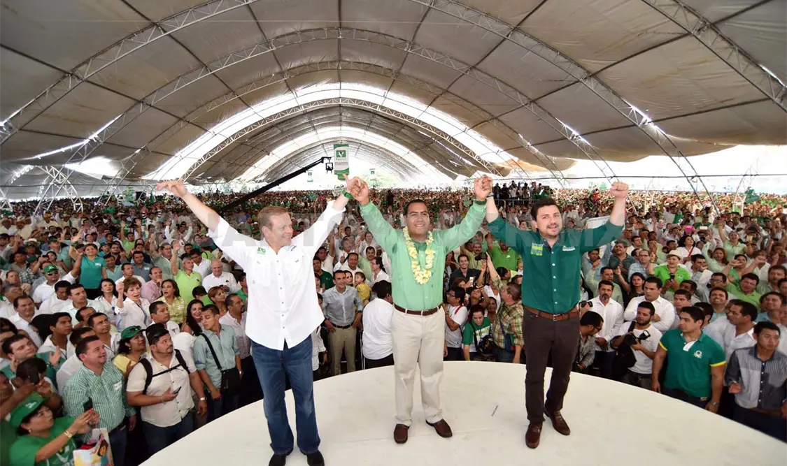 Asume Eduardo Ramírez dirigencia del Partido Verde