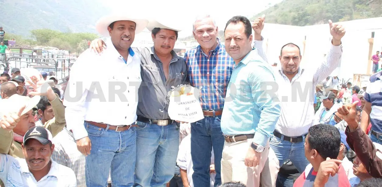 Histórico apoyo de Gobierno a productores de la Sierra Madre