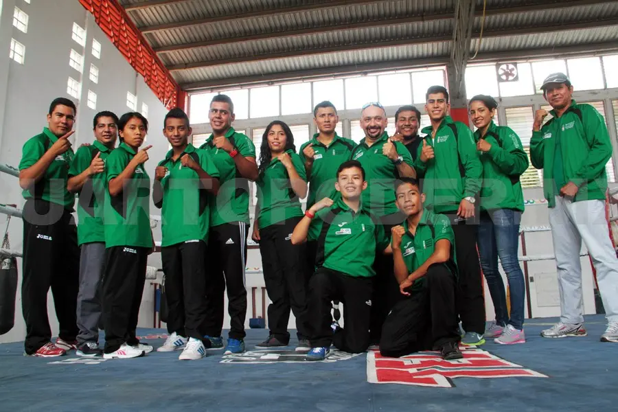 Son 16 los boxeadores que viajaron a Monterrey para encarar la Olimpiada Nacional 2015. Cortesía