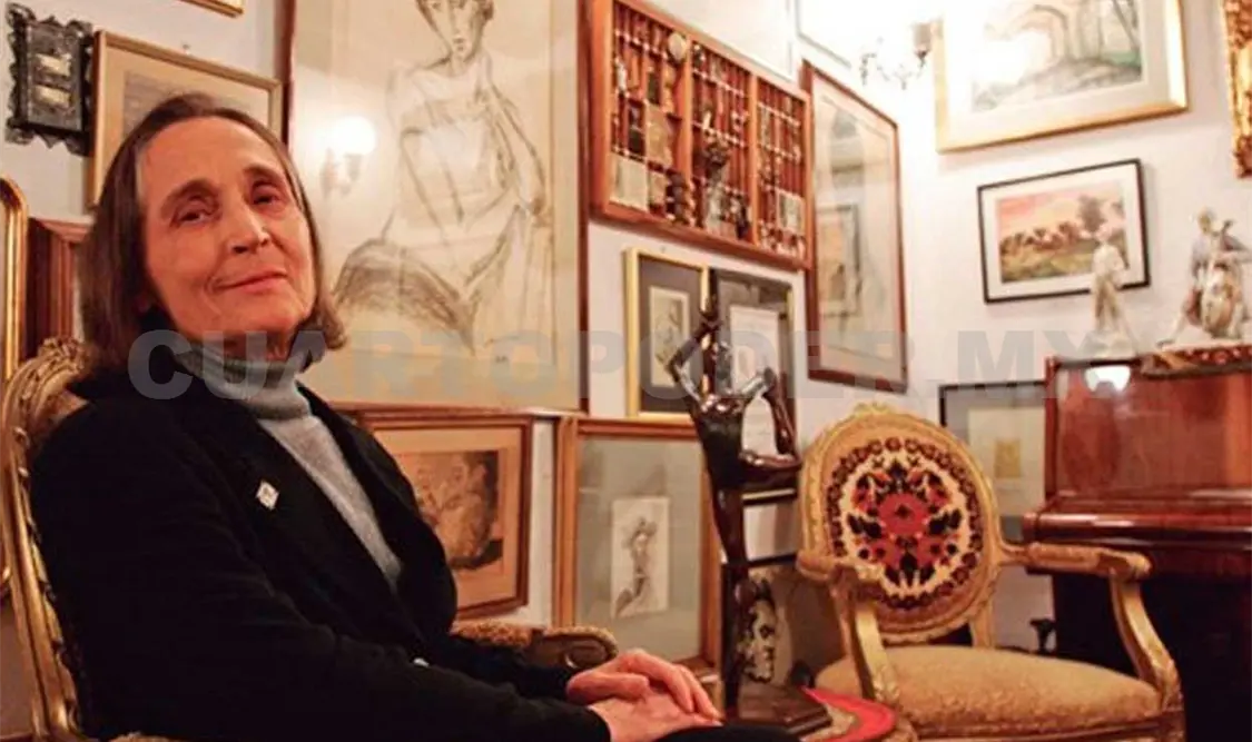 La bailarina Gloria Contreras tiene 80 años