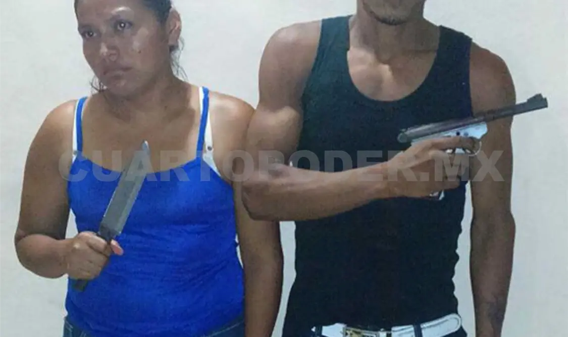 Transportaban armas de fuego