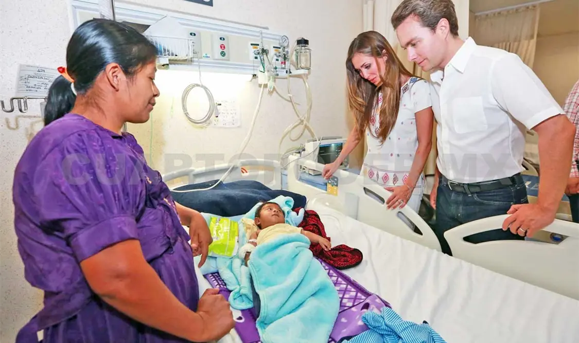 El gobernador Manuel Velasco visita a menores por cuarta ocasión
