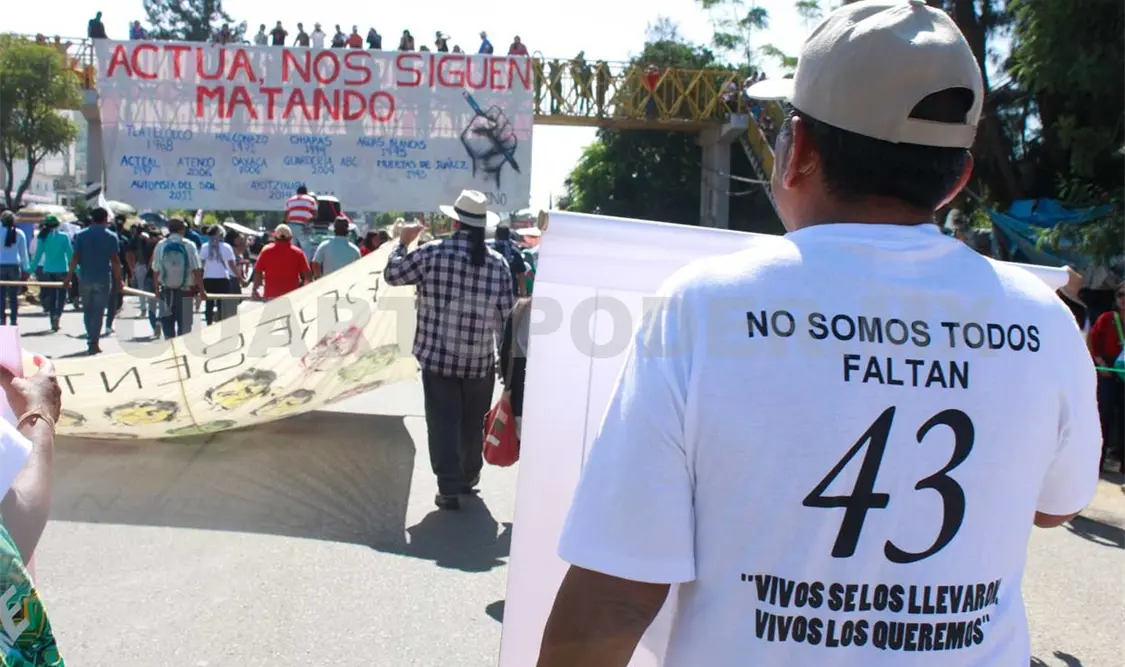 La desaparición forzada es un delito que debe ser castigado. Agencias