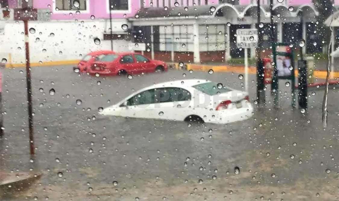 Lluvias provocan afectaciones en zona urbanas y caminos