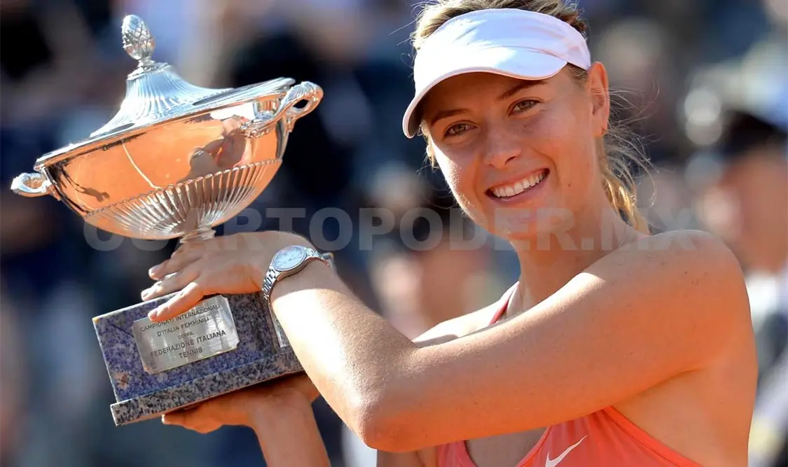 Sharapova es campeona WTA