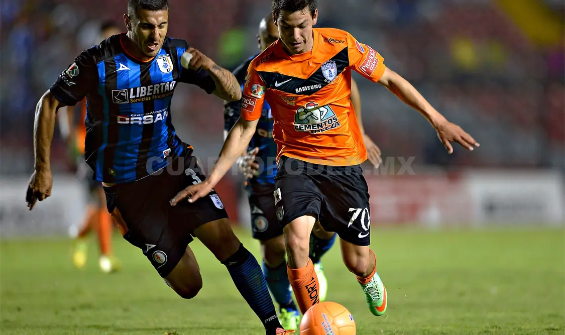 Podrá el equipo de Querétaro ganarle al Pachuca con su estrella Ronaldinho que todavía no a demostrado su buen futbol. Agencias