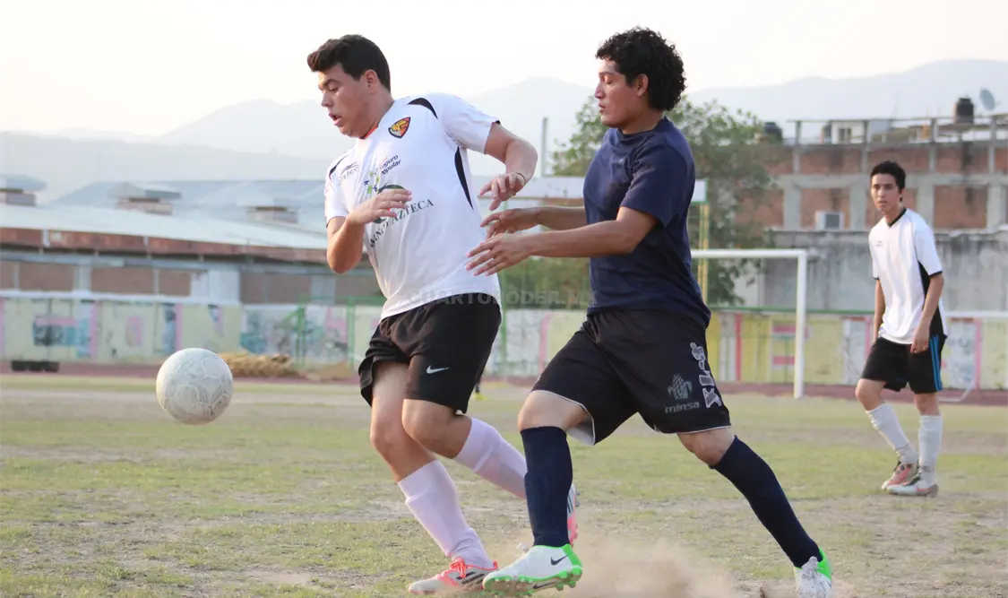Las acciones de este compromiso fueron parte de la décima fecha de la Liga Oro Chiapas de Futbol Soccer. Nein Gómez / CP