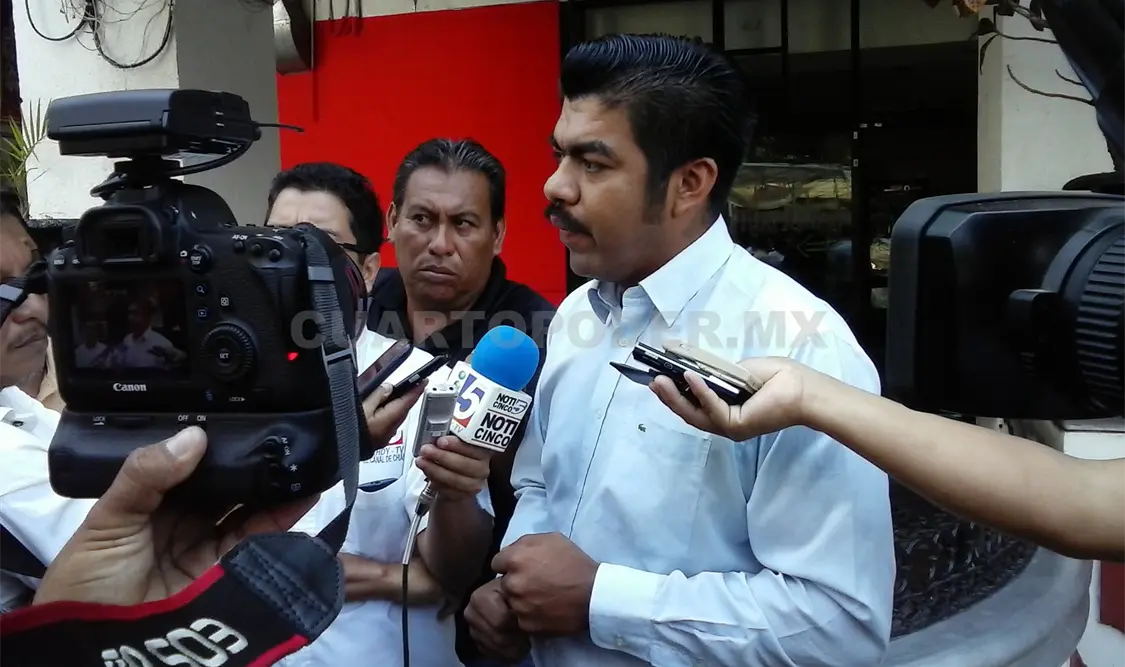 Carmelo Martínez Sánchez, directivo del MORENA en Chiapa de Corzo. Sergio Granda. CP
