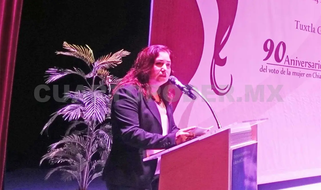 Celebran 90 años del voto femenino en Chiapas