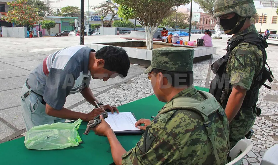 Sedena podrá autorizar uso de armas