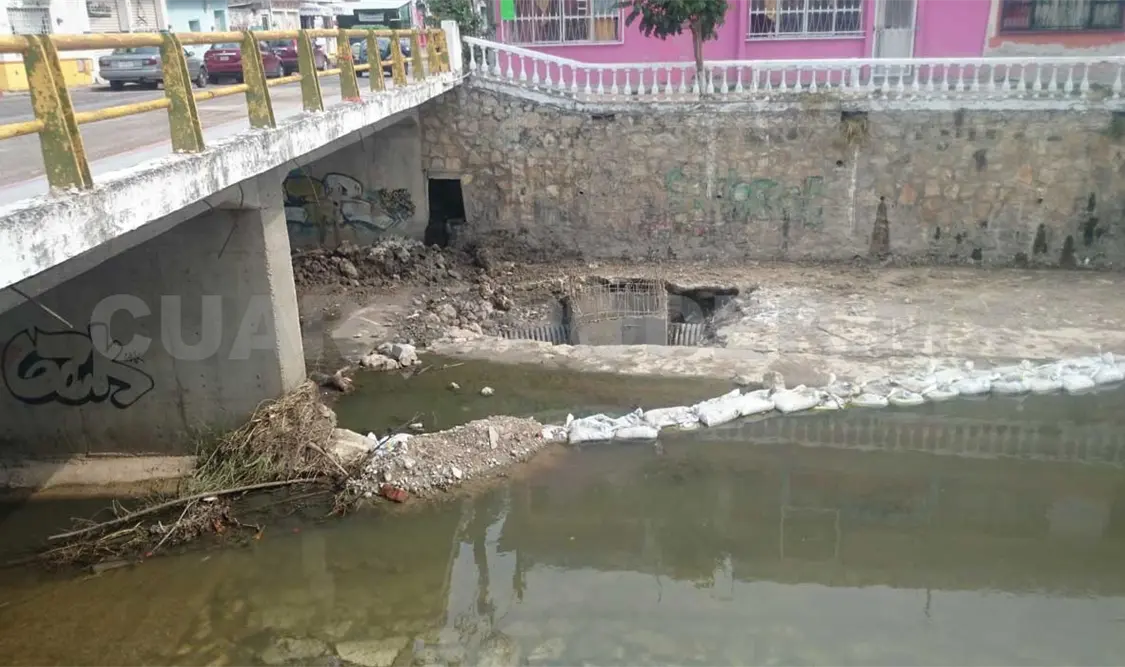 No concluyen obras en río Sabinal
