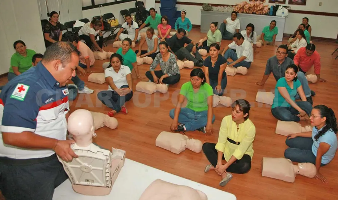 Capacitan a personal sobre primeros auxilios