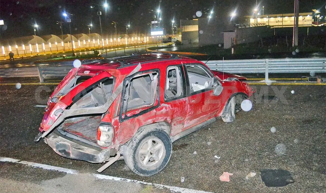 Volcadura: un muerto y un lesionado