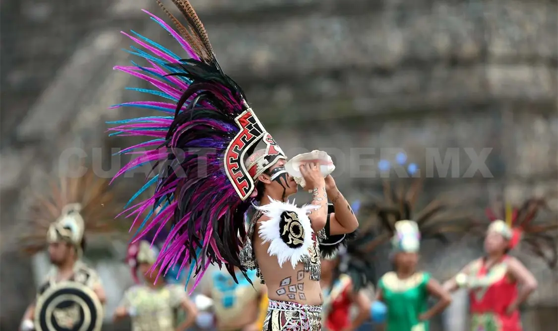 Encendido del Fuego Nuevo en Teotihuacán