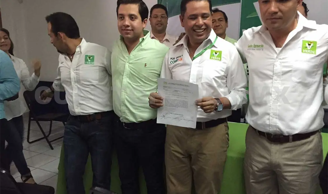 Se registra precandidato del PVEM para la alcaldía