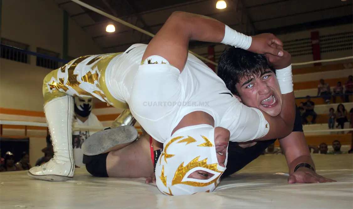 En esta ocasión Murcy Jr. I y New Fire Jr. formarán equipo para enfrentar a la tercia de rudos. Alejandro Aguilar / CP