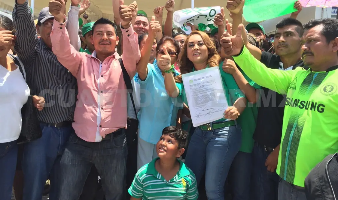 Gabriela Roque va por la alcaldía de Altamirano