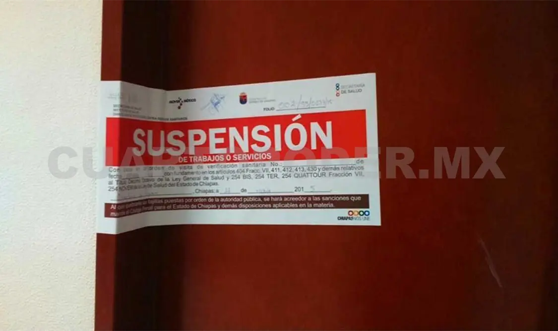 Cofepris suspende quirófano de Hospital Comunitario