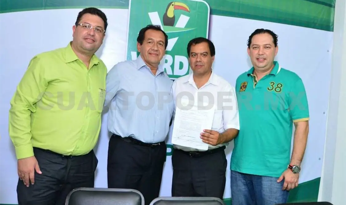 Se registra Felipe Ruiz por el PVEM
