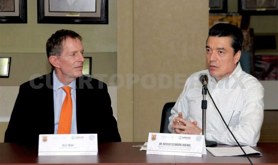 Reconoce Rutilio Escandón apoyo para mejorar sistema de justicia oral