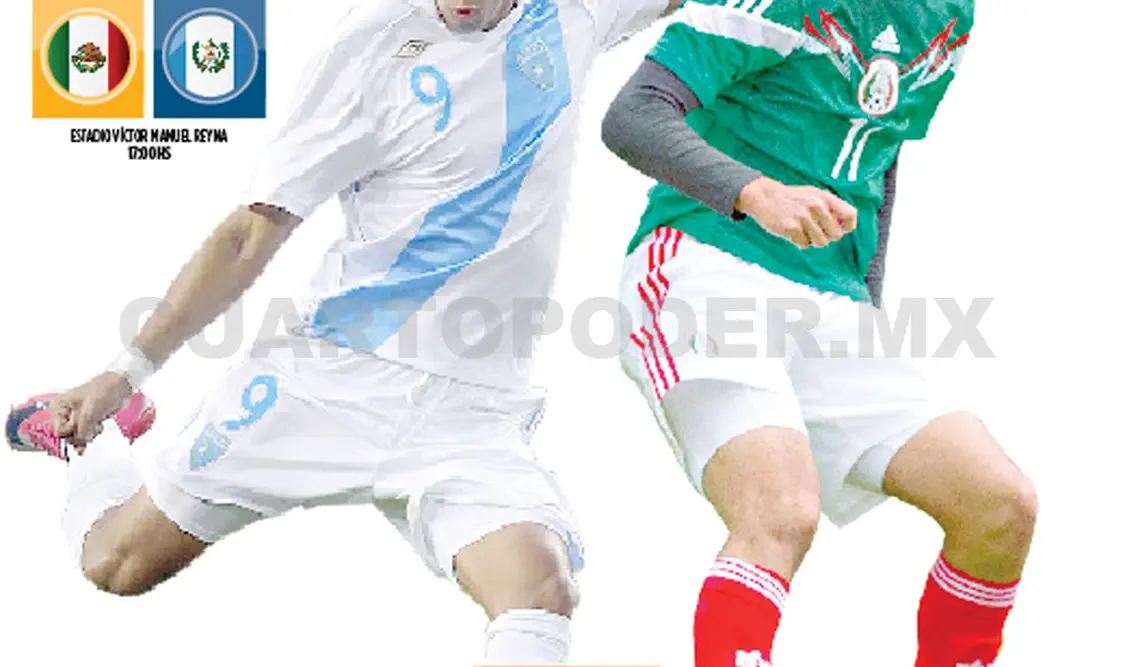 México recibe a Guatemala