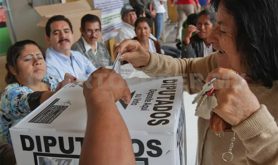 “La compra de voto es una práctica arcaica que nadie debe permitir, indicó Lourdes Medina. NTX