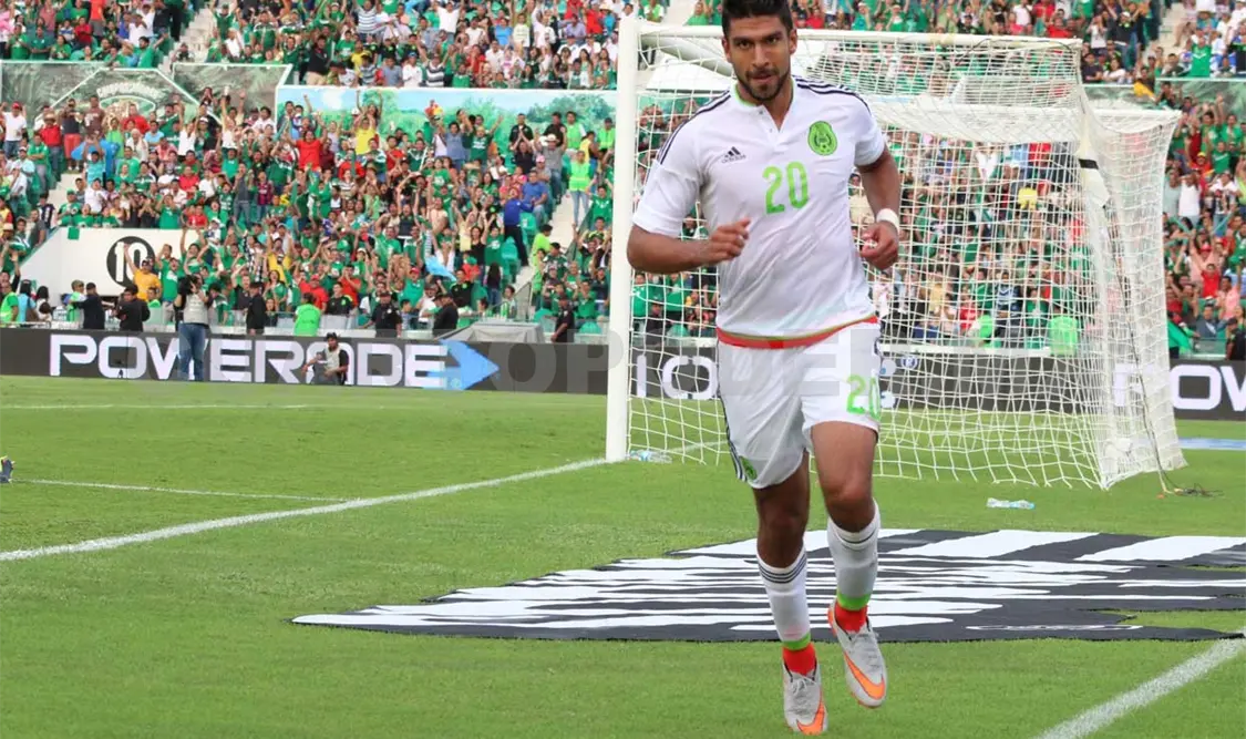 Eduardo Herrera fue la figura del partido al marcar dos de los tres goles del triunfo ante Guatemala.