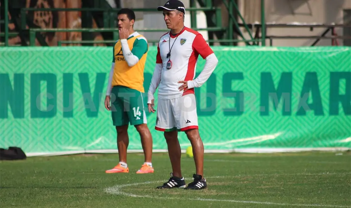 De manera oficial Sergio Bueno deja de ser el técnico de Jaguares de Chiapas. Cortesía. Cortesía