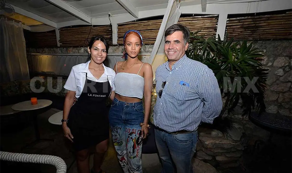 Rihanna de visita en La Habana, Cuba