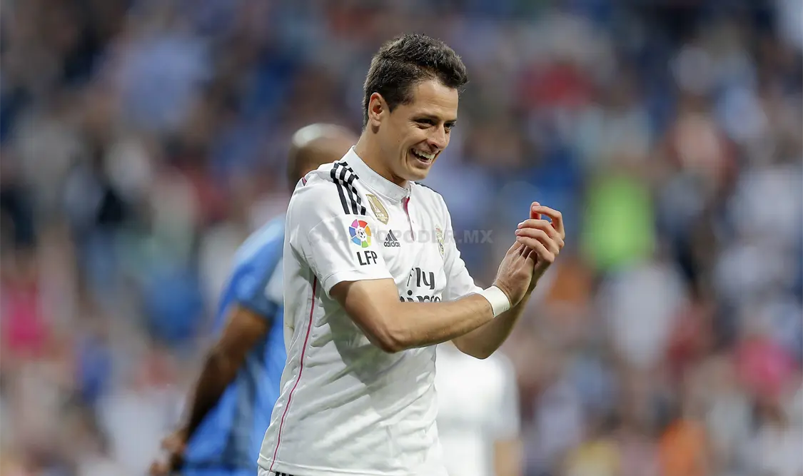 El mexicano Javier Hernández cumple años y no está en los planes del Real Madrid. AP