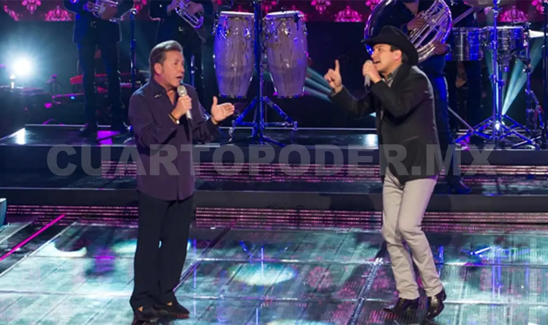 Julión Álvarez trabaja en disco de Montaner