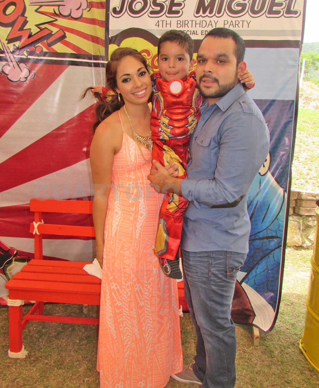 José Miguel celebró su cumple número 4