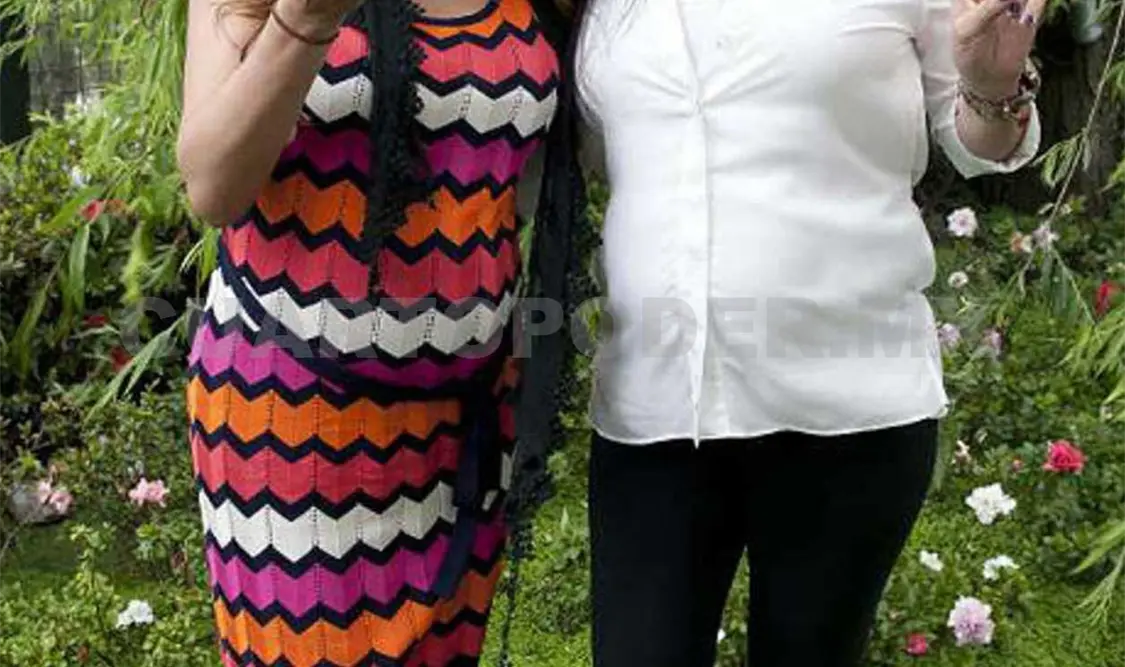 Lidia y Mariana, mamás al mismo tiempo