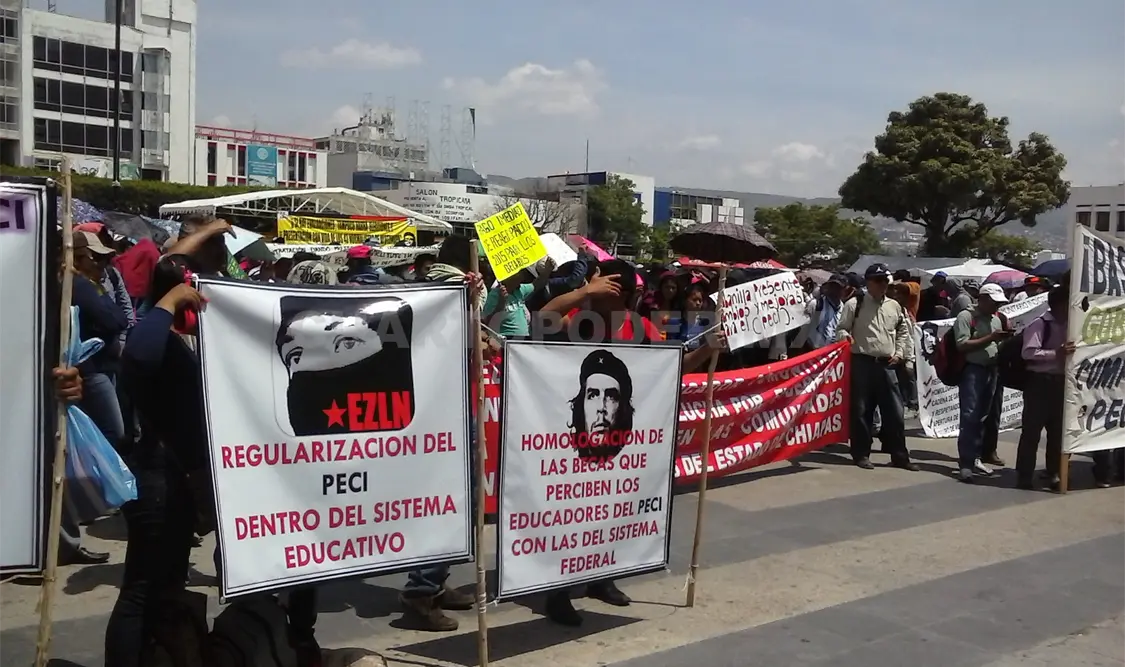 Reclaman actualizar los beneficios del PECI en Chiapas. Sergio Granda. CP