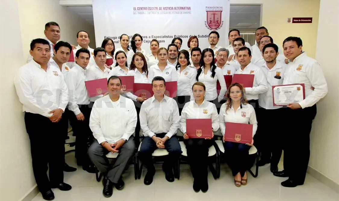 Reconocemos trabajo de personal del CEJA