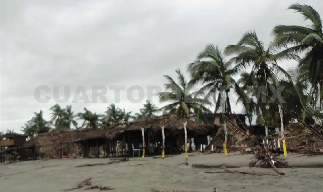 Se esperan fuertes rachas de viento. Cortesía