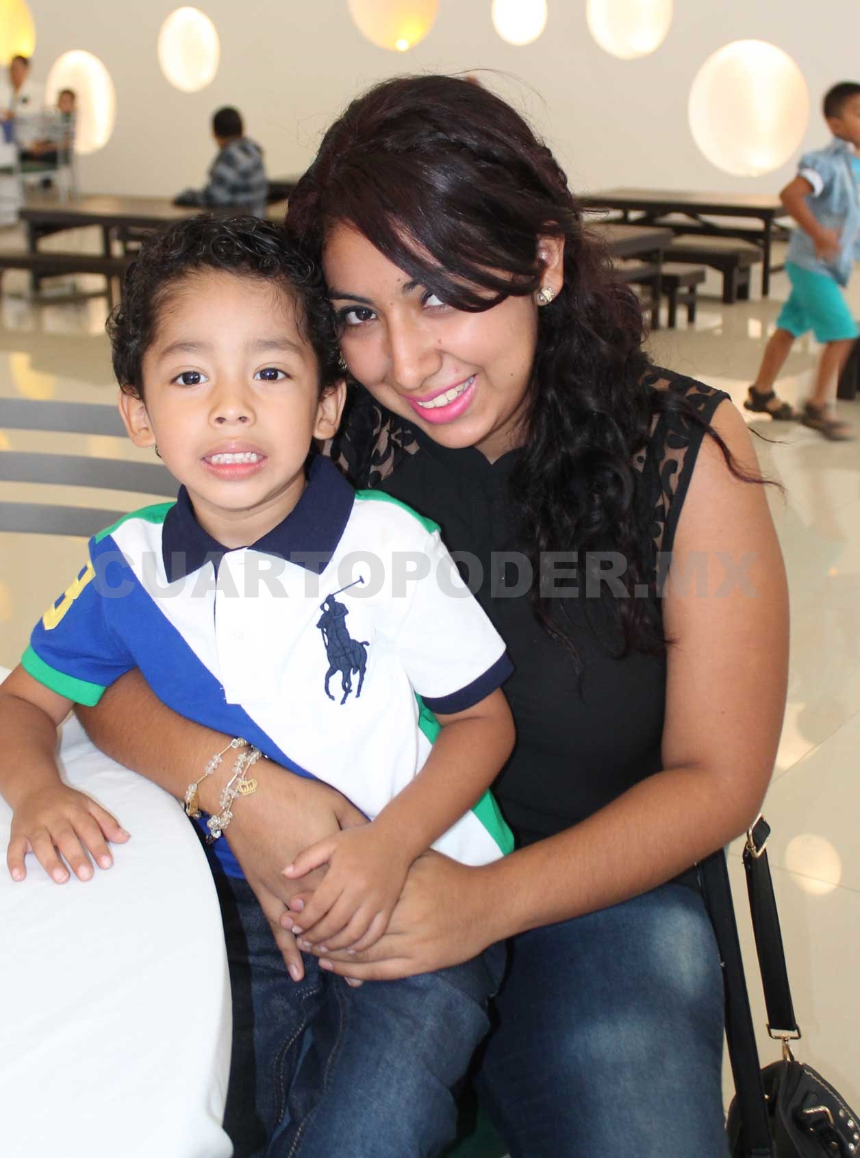 El pequeño Mateo celebró un añito más