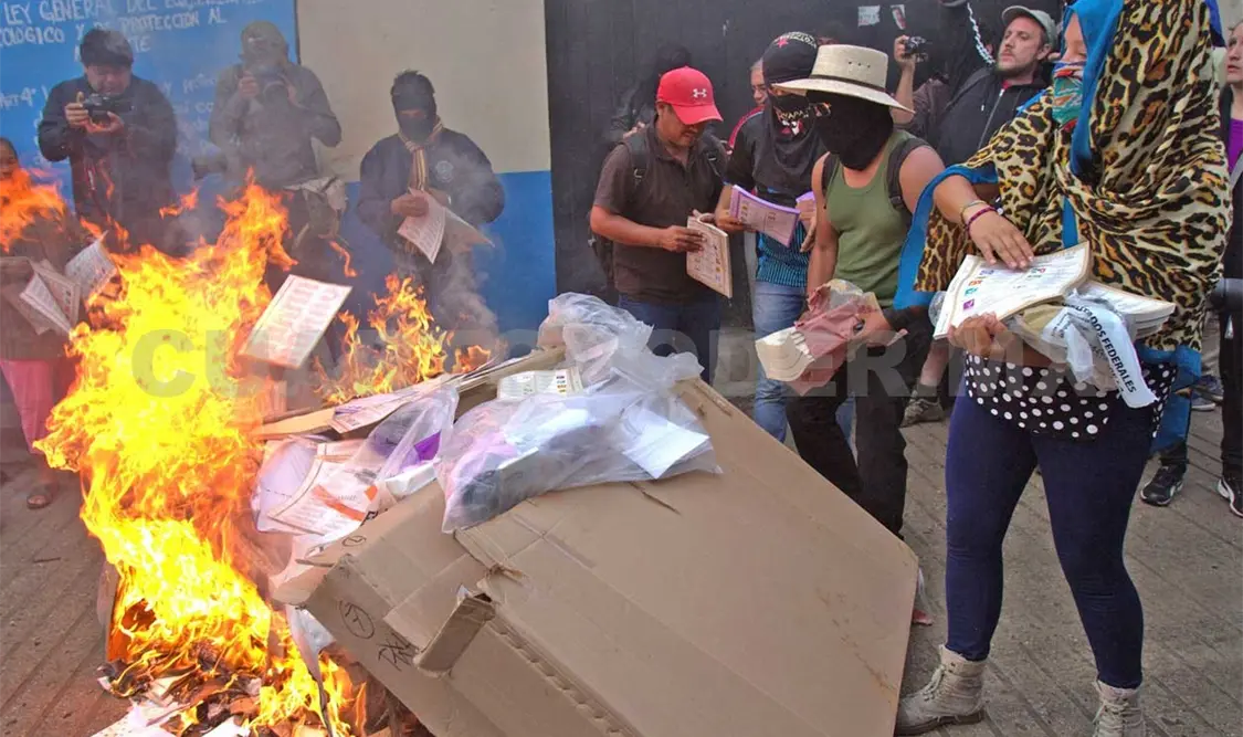 Anulan la elección en Tixtla por robos